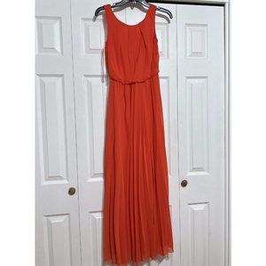 Size 3/4 orange B. Darlin long dress